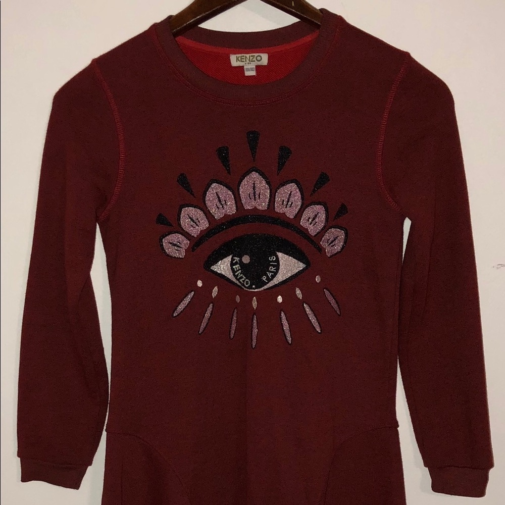 Excellent Girl’s Size 10 Kenzo Kids Wink Dress.